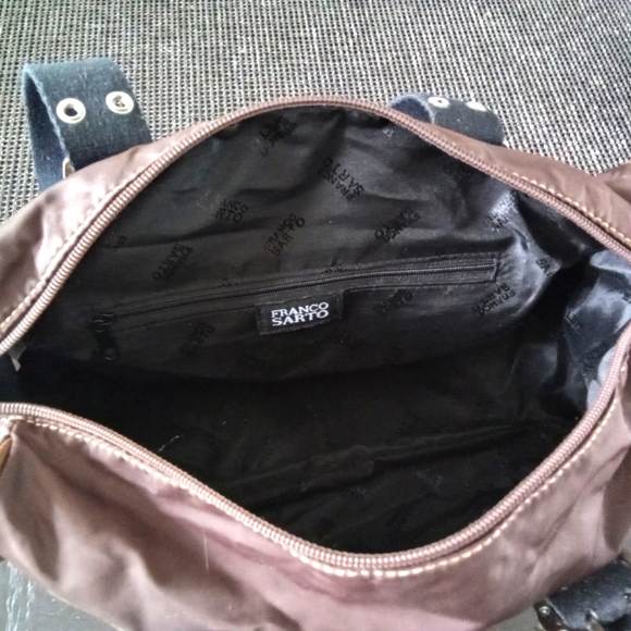 Franco Sarto Brown Nylon Handbag - Picture 8 of 10